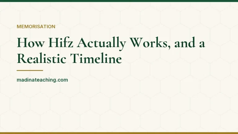 Article header image for the hifz post